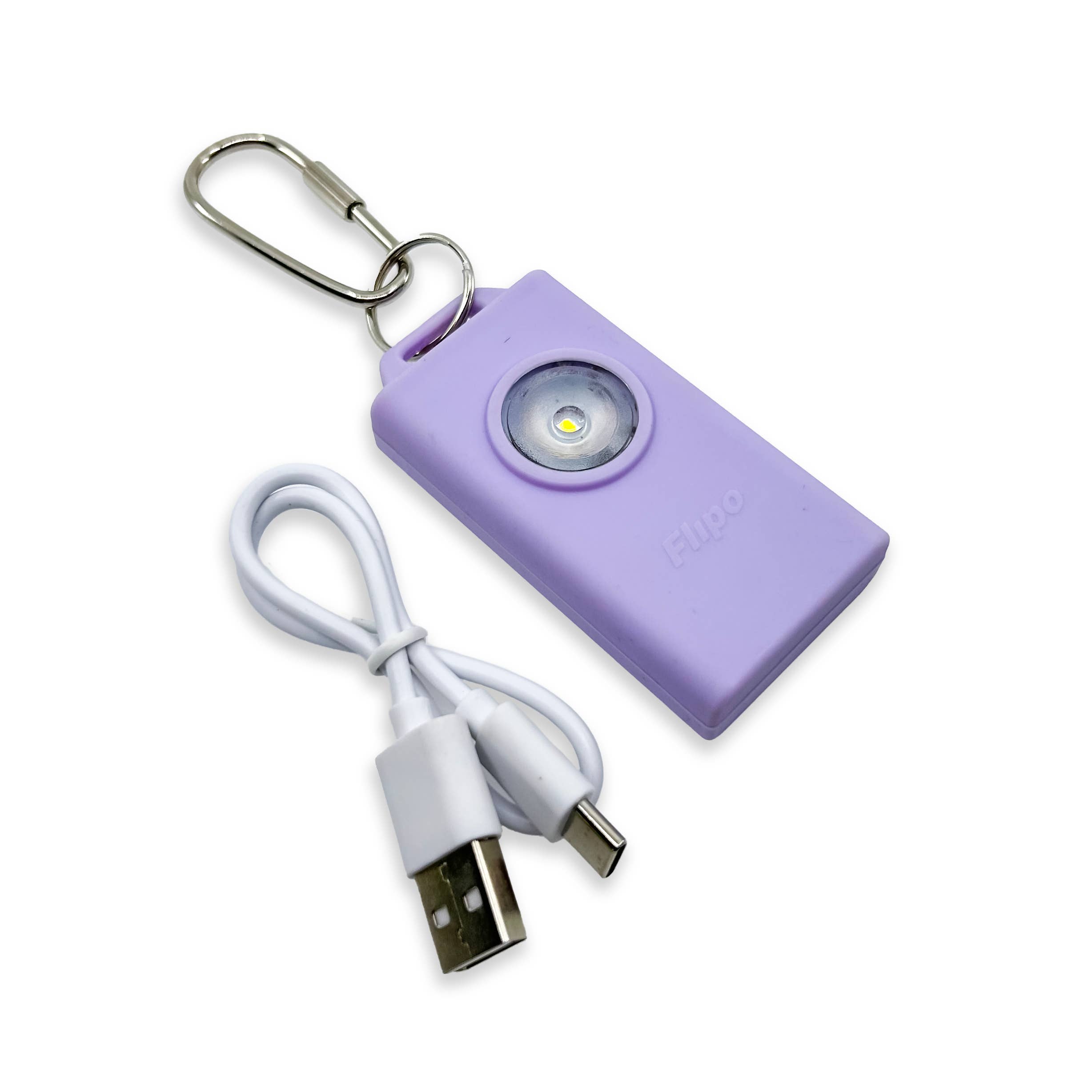 Flipo Group, Ltd. – Alarme/equipamento de segurança por atacado – Micro Guard™ Plus Alarme Pessoal Recarrregável com 12 Unidades em Display5