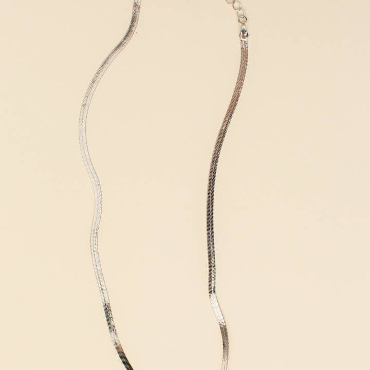 Jill Michael Jewelry - Wholesale Pendant/Charm Necklace - Banks Statement Coin Herringbone Necklace2