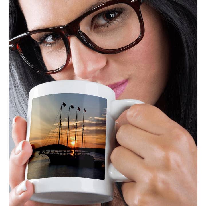 3dRose - Wholesale Coffee Mug - 3dRose, Maine, Bar Harbor, Acadia NP, Schooner boat - US20 JMO0989 - Jerry and Marcy Monkman, Mug9