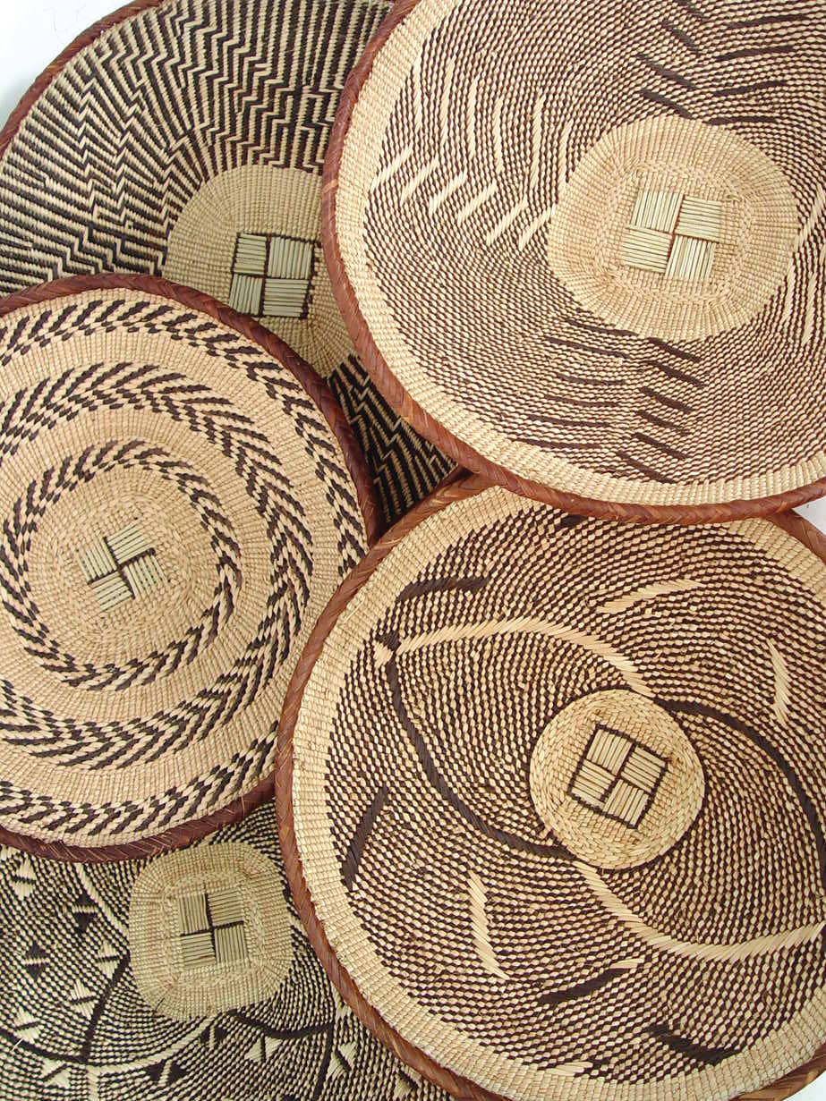 Mbare Home + Gift – wholesale Wall Accent – Tonga Wall Baskets4