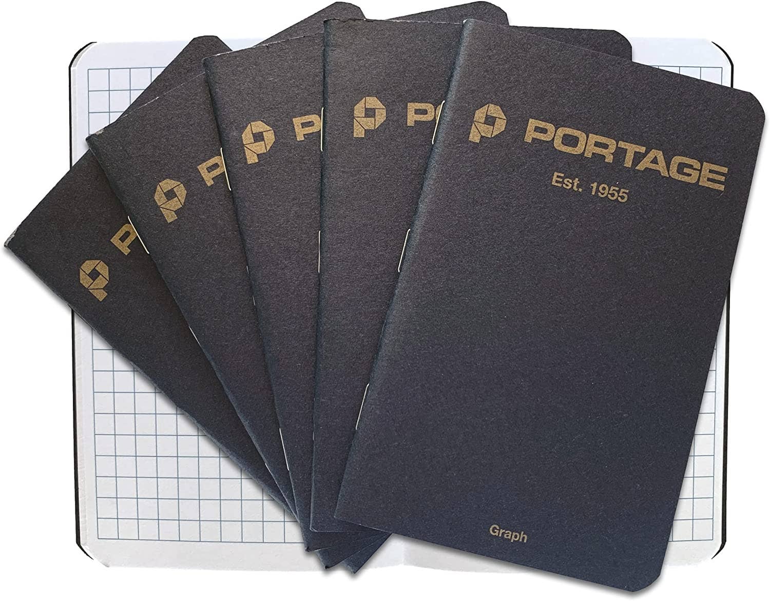 Portage Notebooks – Caderno por atacado – Bloco de notas para campo | 3,5" x 5,5" | 64 Páginas (pacote de 6)3
