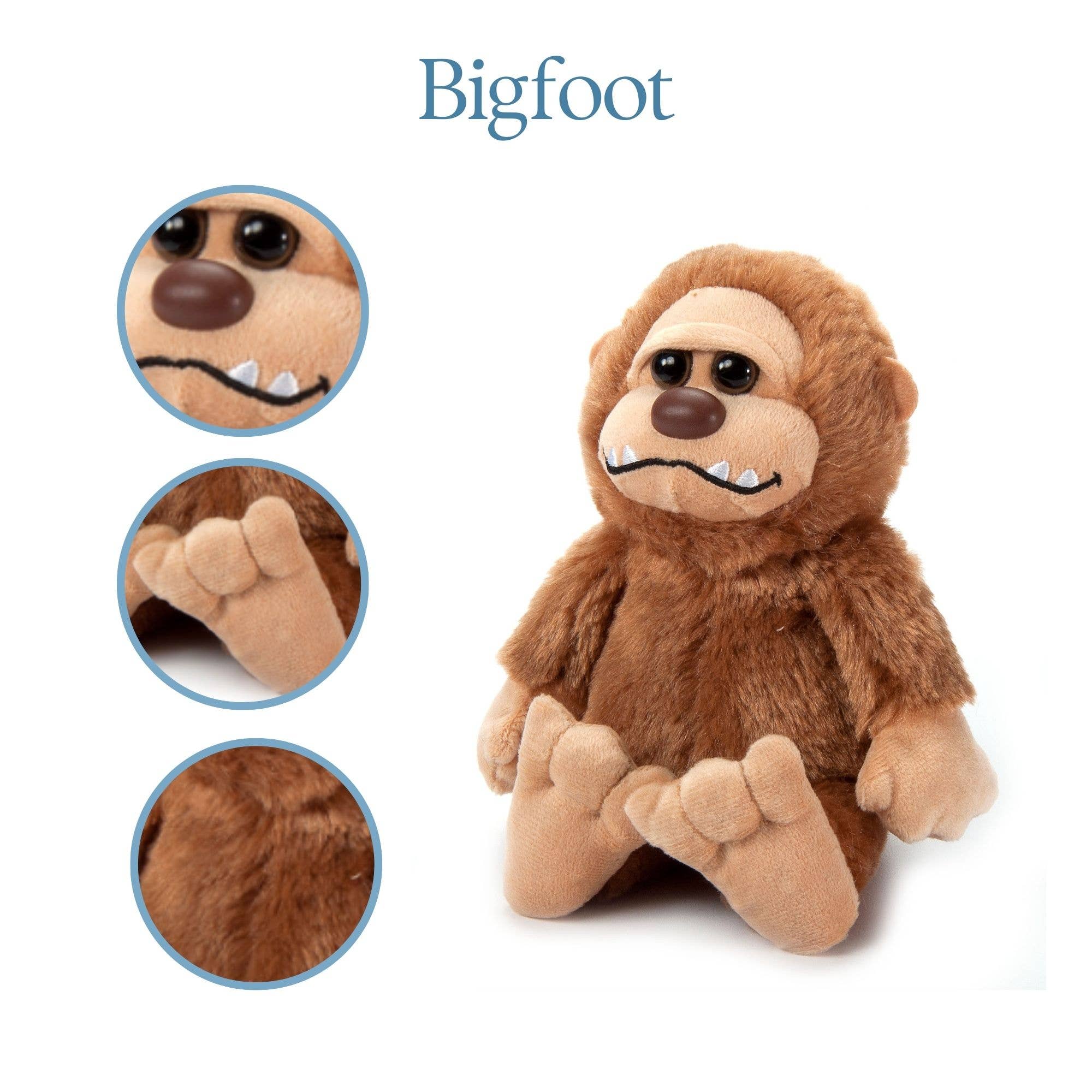 The Petting Zoo - Vente Peluche – enfant et bébé - Scoopz Bigfoot Petit 8" (16cm)4