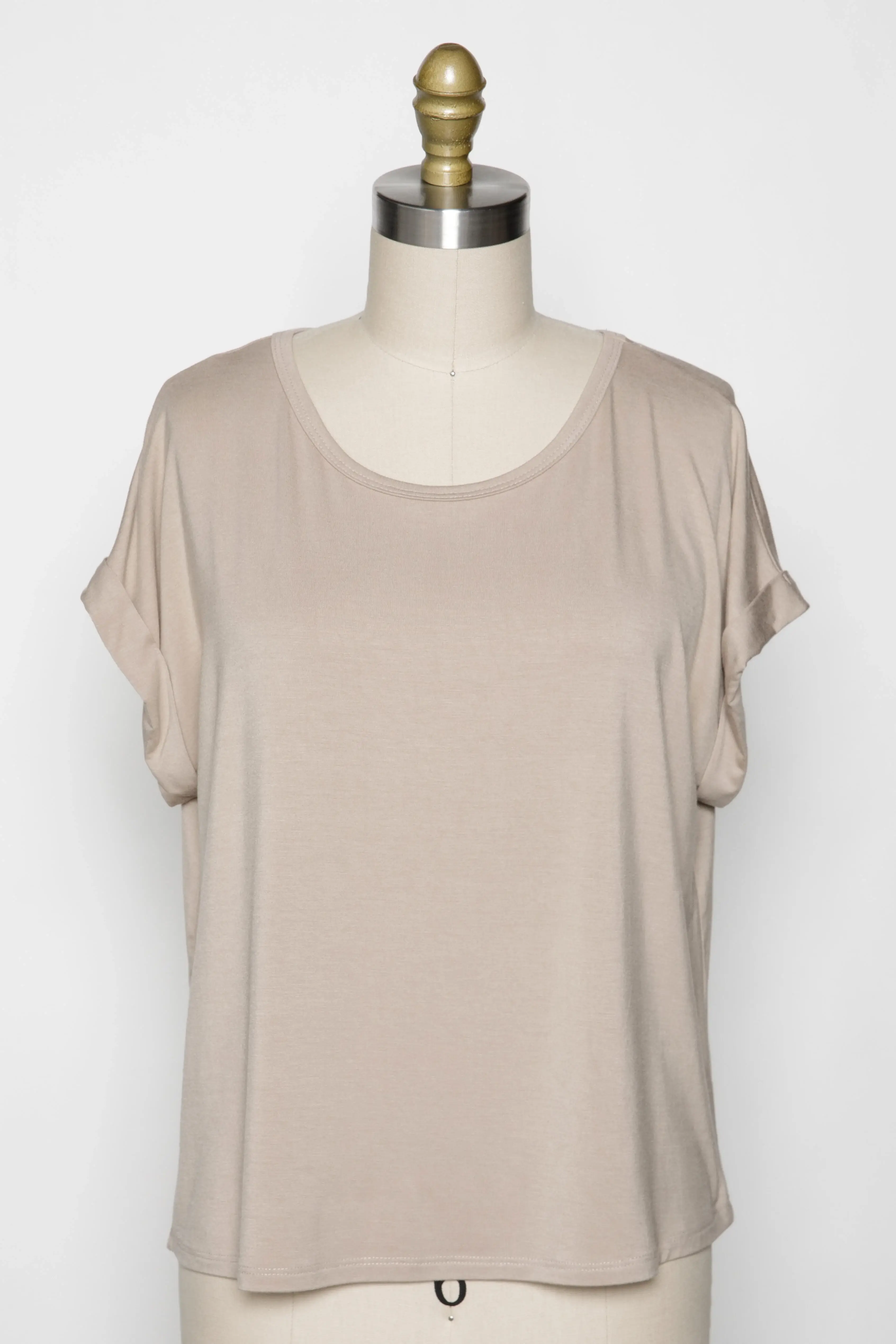 Final Touch - Vendita all'ingrosso Top in maglia - Donna - Top Girocollo in Modal Rayon - T3104839