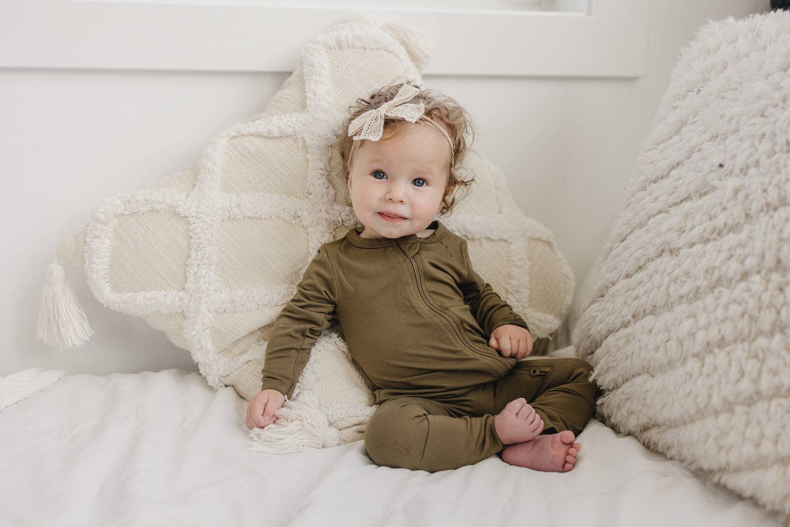 Little Joy Co. - Wholesale Sleepsuit - Baby - Solid Bamboo Zippy Pajamas - more colors3