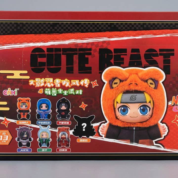 **NEW** Naruto Shippuden V2 Vinyl Plush BLIND BOX for wholesale by Otaku Collectives LLC