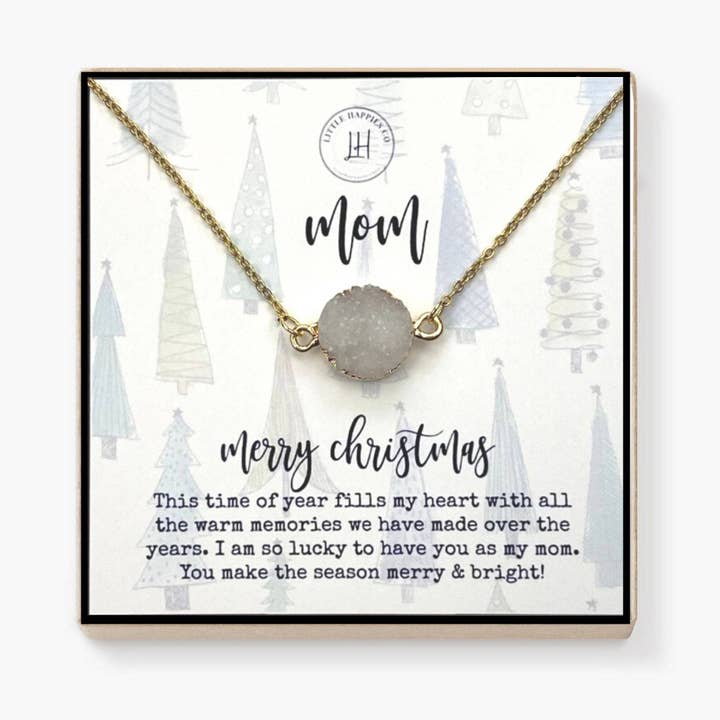 Little Happies Co - Wholesale Pendant/Charm Necklace - Christmas gifts for mom from daughter, Christmas gift for mo