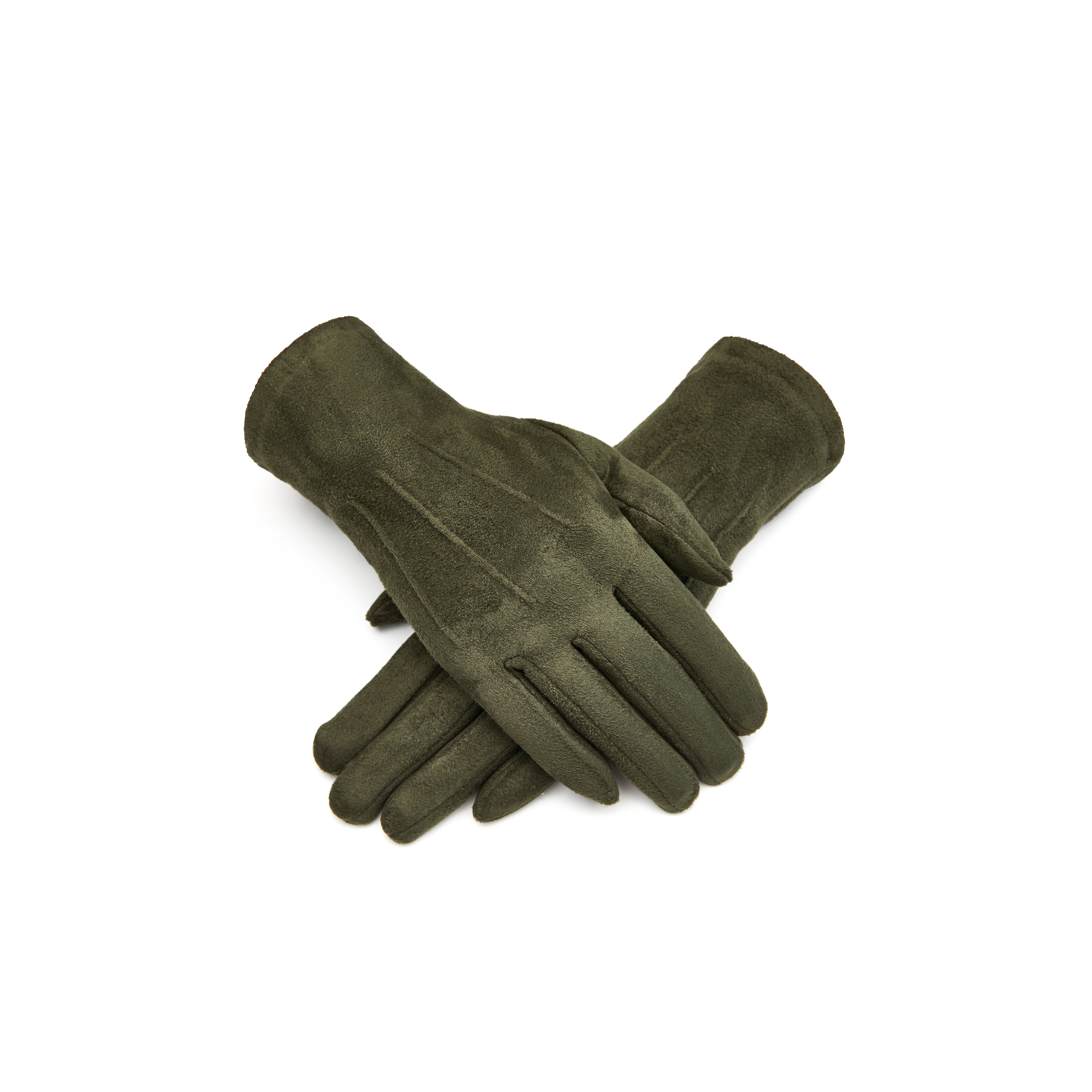 Aavion – wholesale Gloves – Women's – Women's Touchscreen Faux Suede Gloves – Classic Solid Color11