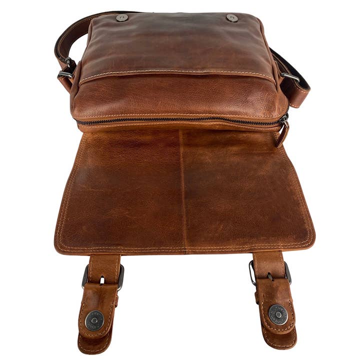 Arrigo - Wholesale Messenger Bag - Unisex - Arrigo - Leather Messenger Bag - Shoulder Bag - 6 colours16