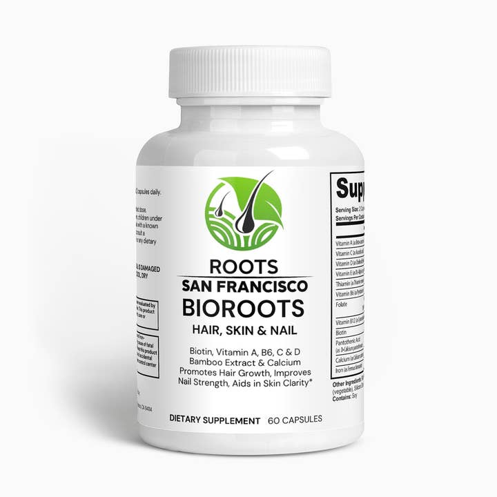 BioRoots Hair, Skin & Nails for wholesale by Roots San Francisco