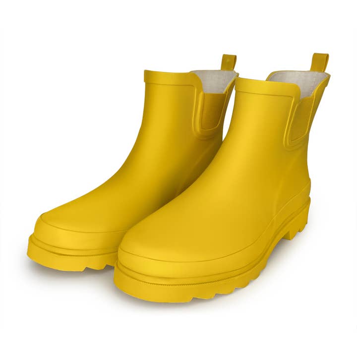 Eastern Off Price - Wholesale Rain Boots - Women's - NORTY Womens 6" Ankle Rain Boots 42298 Matte Yellow