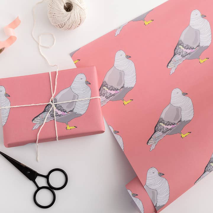You've Got Pen On Your Face - Venta al por mayor Sobre de papel de regalo - Papel de regalo Palomas (rosa) | Papel de regalo | Papel para manualidades
