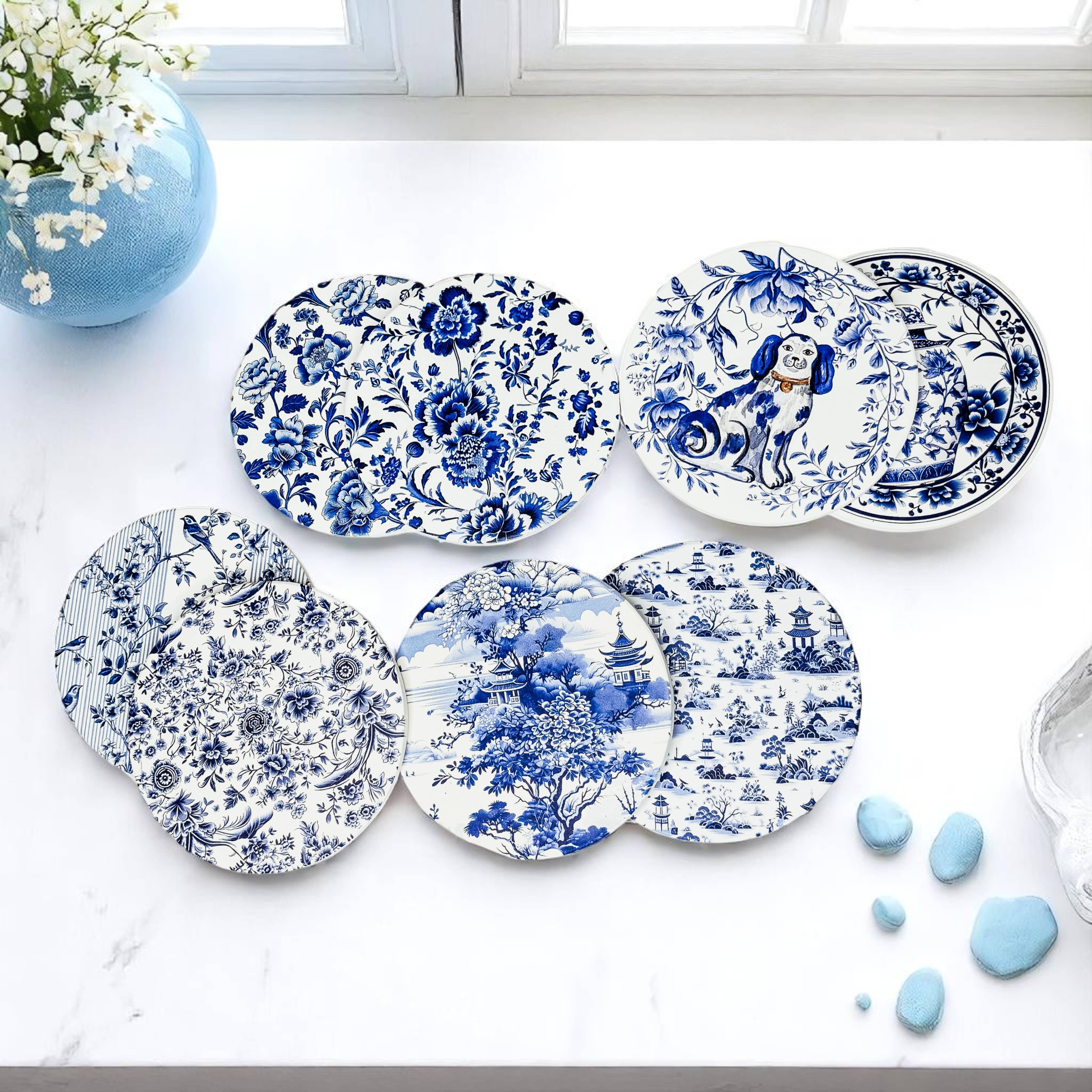 Gia Roma - Wholesale Onderzetters - Chinoiserie Halloween Onderzetters, Luxe Herfst Huisdecoraties66