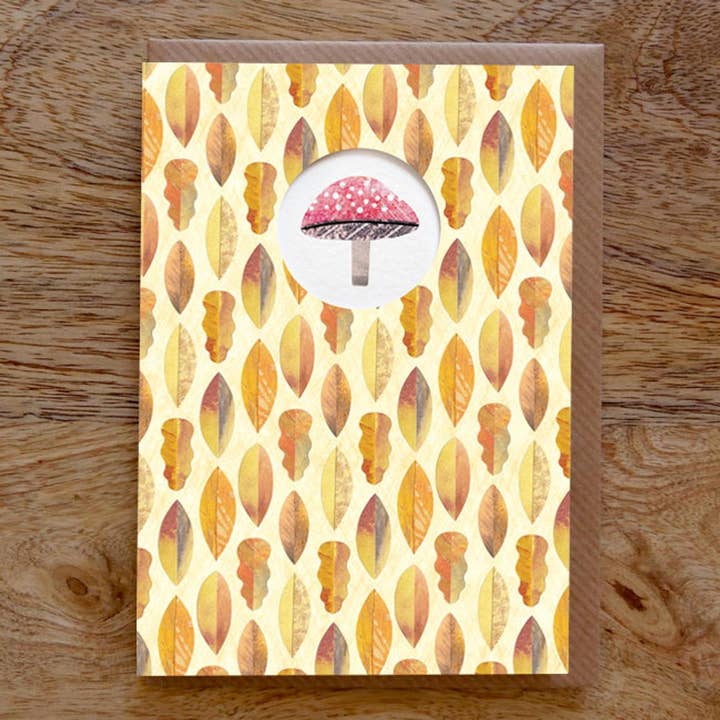 Paperwhale Cards & Paper Goods – wholesale Everyday greeting card – Mushroom Card