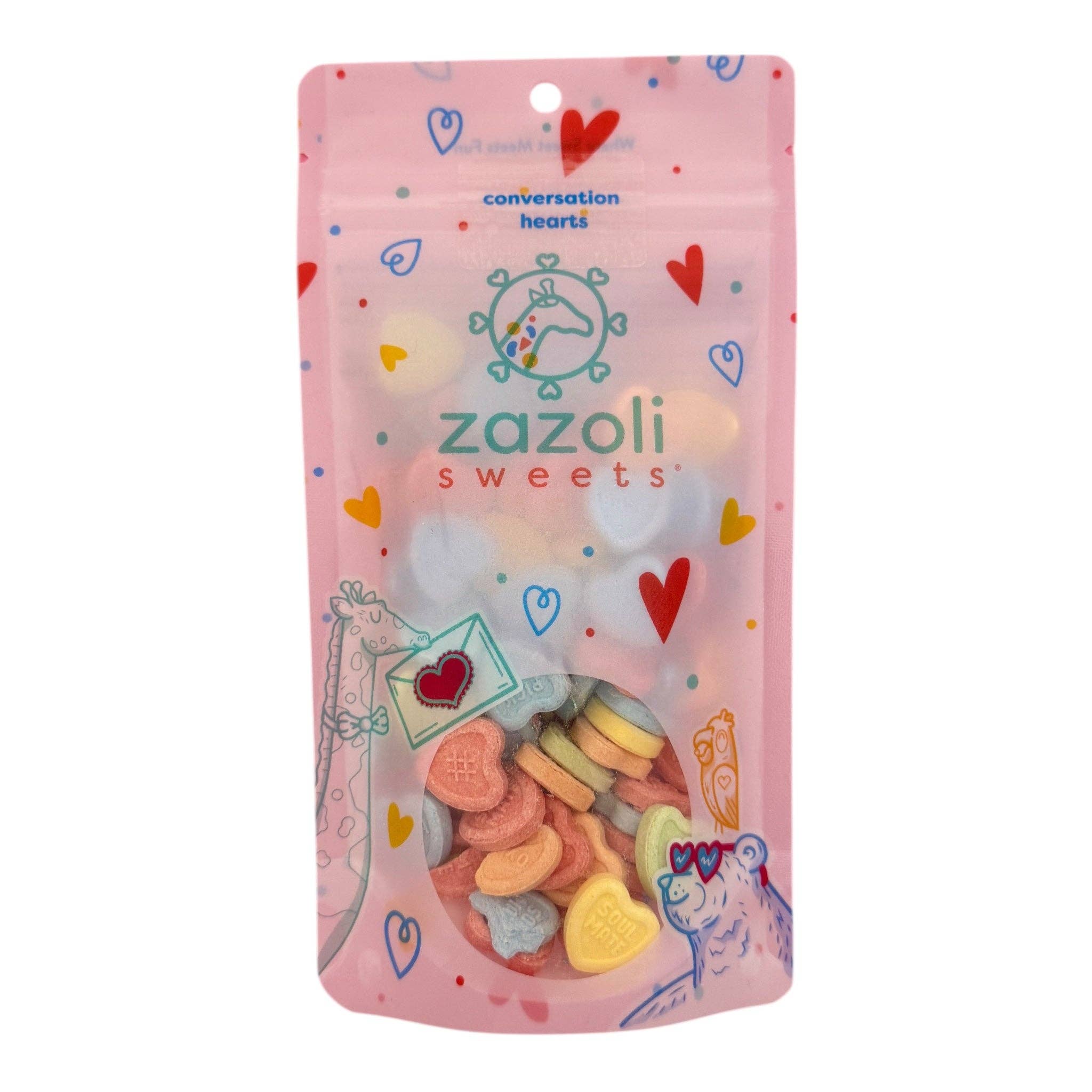 Zazoli Sweets LLC - Wholesale Hard Candy - Conversation Hearts2
