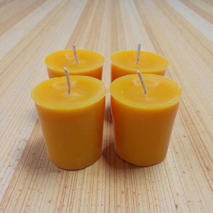 Positive Energy Anointed Spiritual Votive Candle | 4 Pack for wholesale by Herban Herbalist, llc