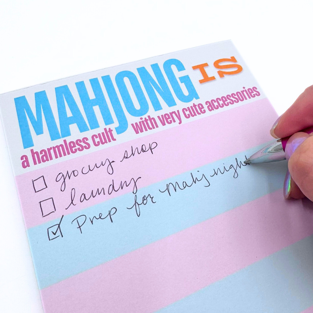 My Fair Mahjong - Vente Blocs-notes - BLOC-NOTES MAHJONG  |  5x7 pouces  |  100 pages5