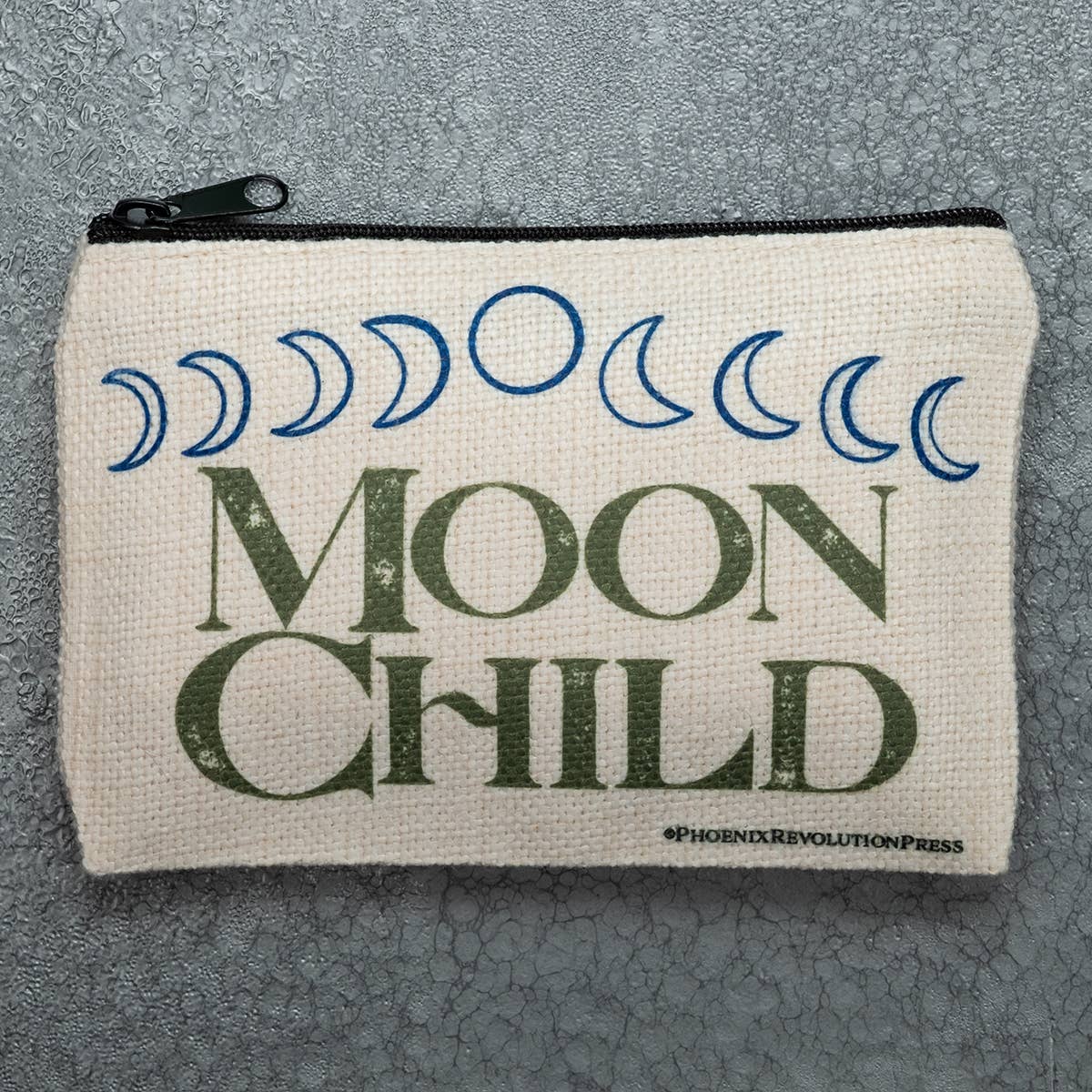 Phoenix Revolution Press - Wholesale Pouch - Women's - Moon Child Small Zippered Pouch1