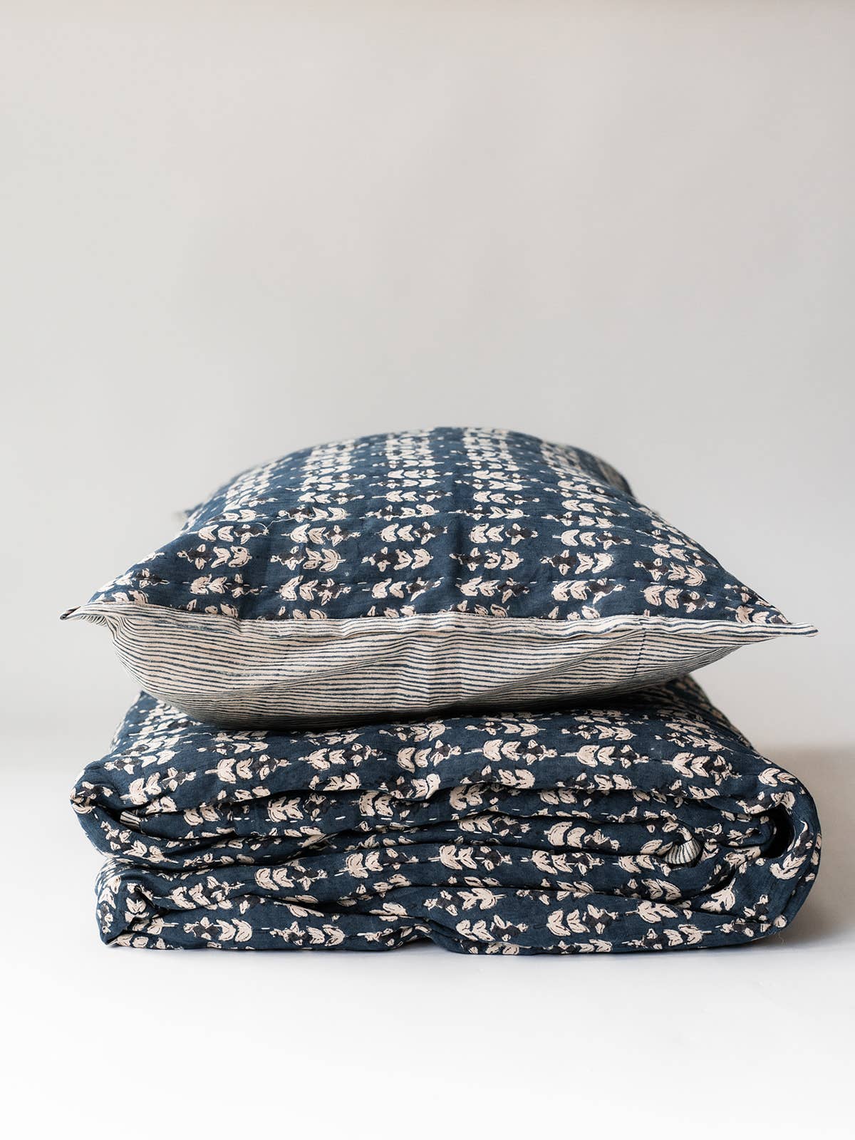 Co.House Designs - Wholesale Quilt - Blossom Block Print Quilt7