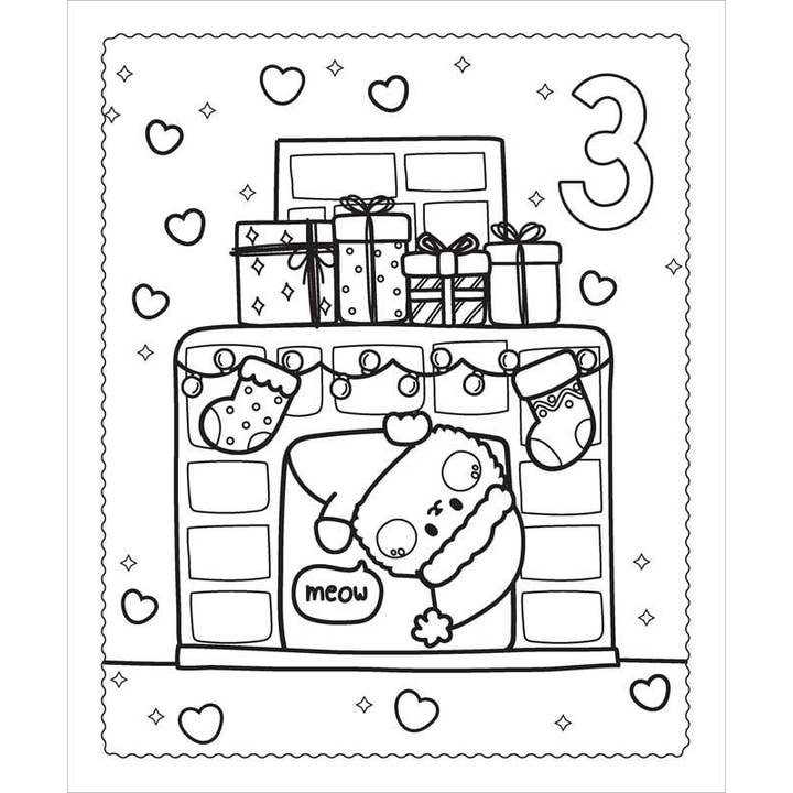 Simon & Schuster - Wholesale Coloring & Activity Book - Kids & Baby - Markerific: Christmas Advent Coloring by3