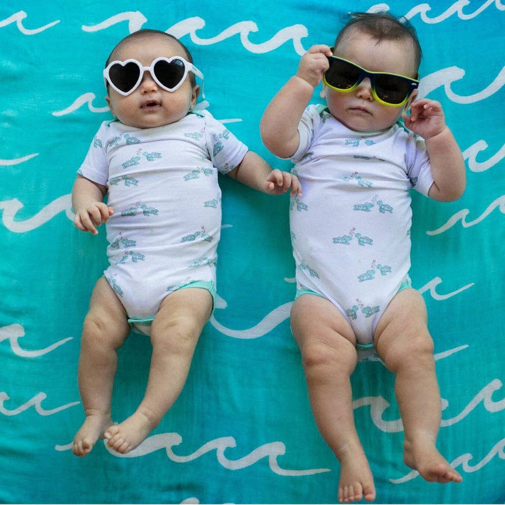 Coco Moon - Wholesale Swaddle - Baby - Nalu Muslin Swaddle Blanket3