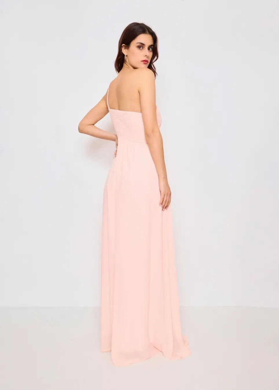 Eva & Lola - Epsilonn - Wholesale Gown - Women's - Long dress with slit at the thighs - R138622