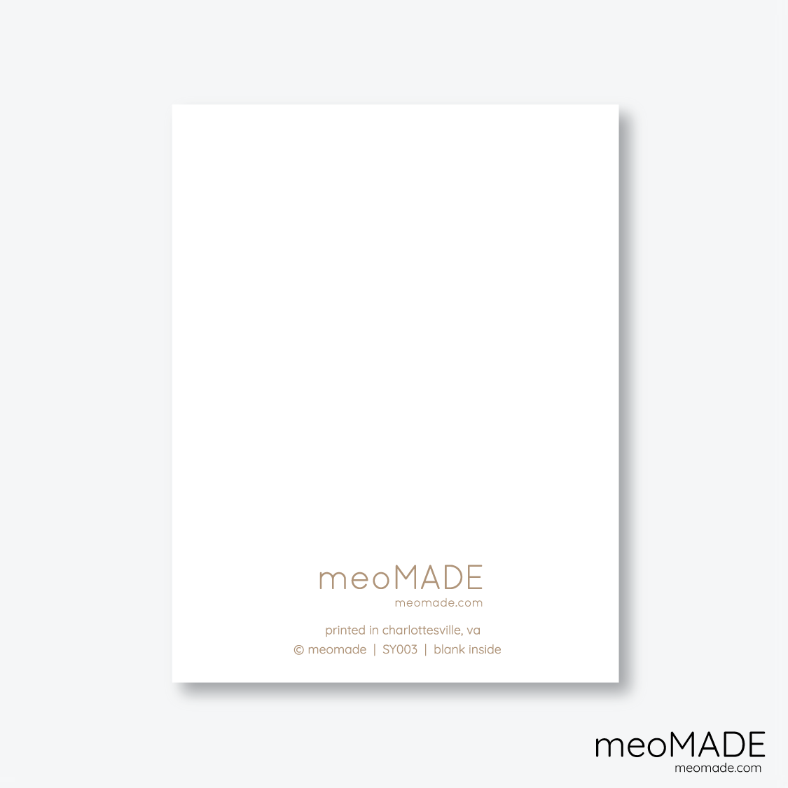 meoMADE - Wholesale Sympathy Card - Pet Sympathy Greeting Card1