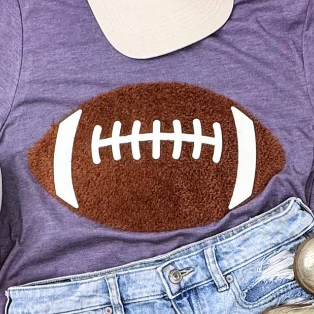 Fluffy fodbold med læder snørelap for engroshandel hos Trendy Transfers