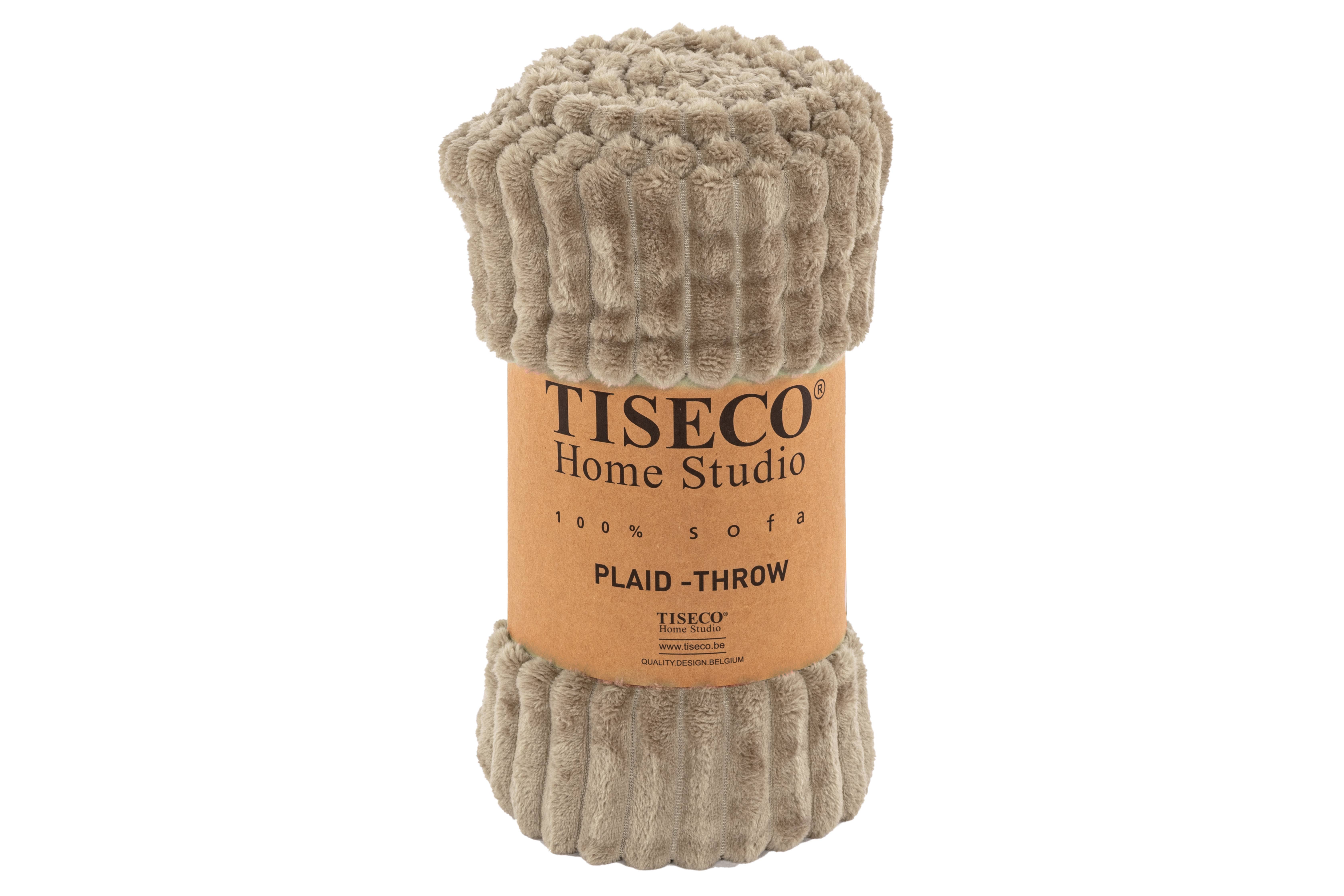 Tiseco - Wholesale Throw Blanket - Plaid RIBBLE Microflannel - 130x160 cm7