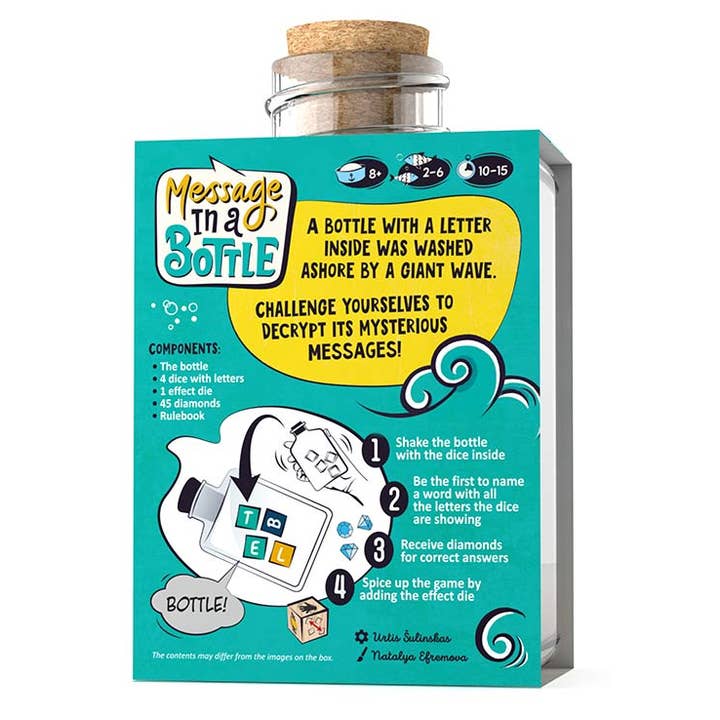 Alley Cat Games - Wholesale Board Game - Message in a Bottle