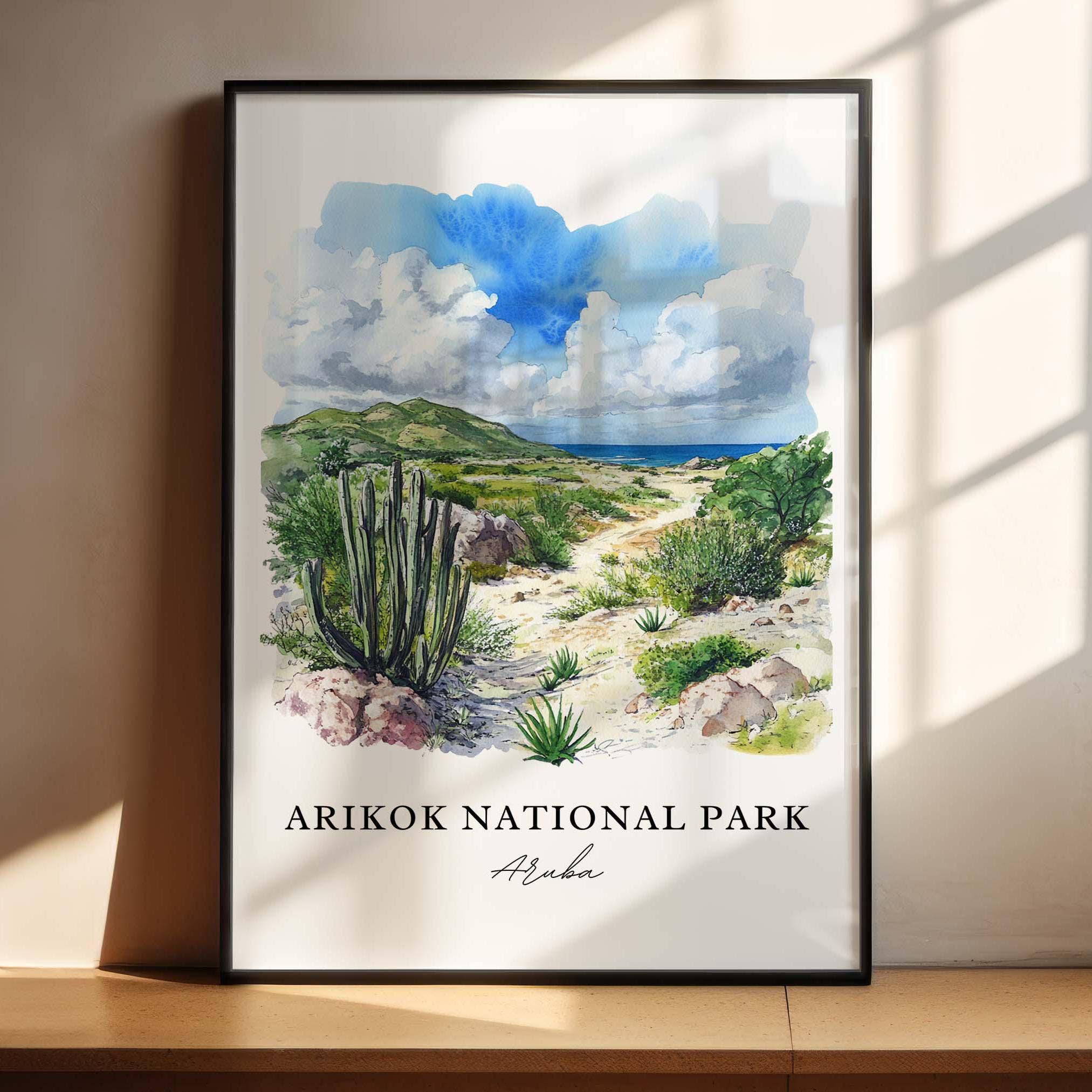 Premium Travel Art - Wholesale Art Print - Arikok National Park Wall Art - Aruba Print0