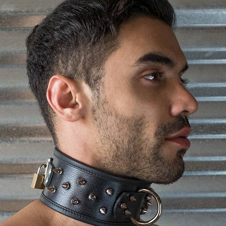 The Stockroom - Wholesale Choker/collar - Alpha Dog Collar With Spikes2