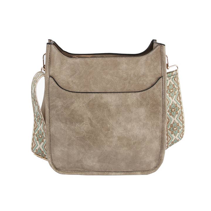 Handbag Factory Corp - Vente Sac porté épaule – femme - Sac à bandoulière stylisé avec poche avant2