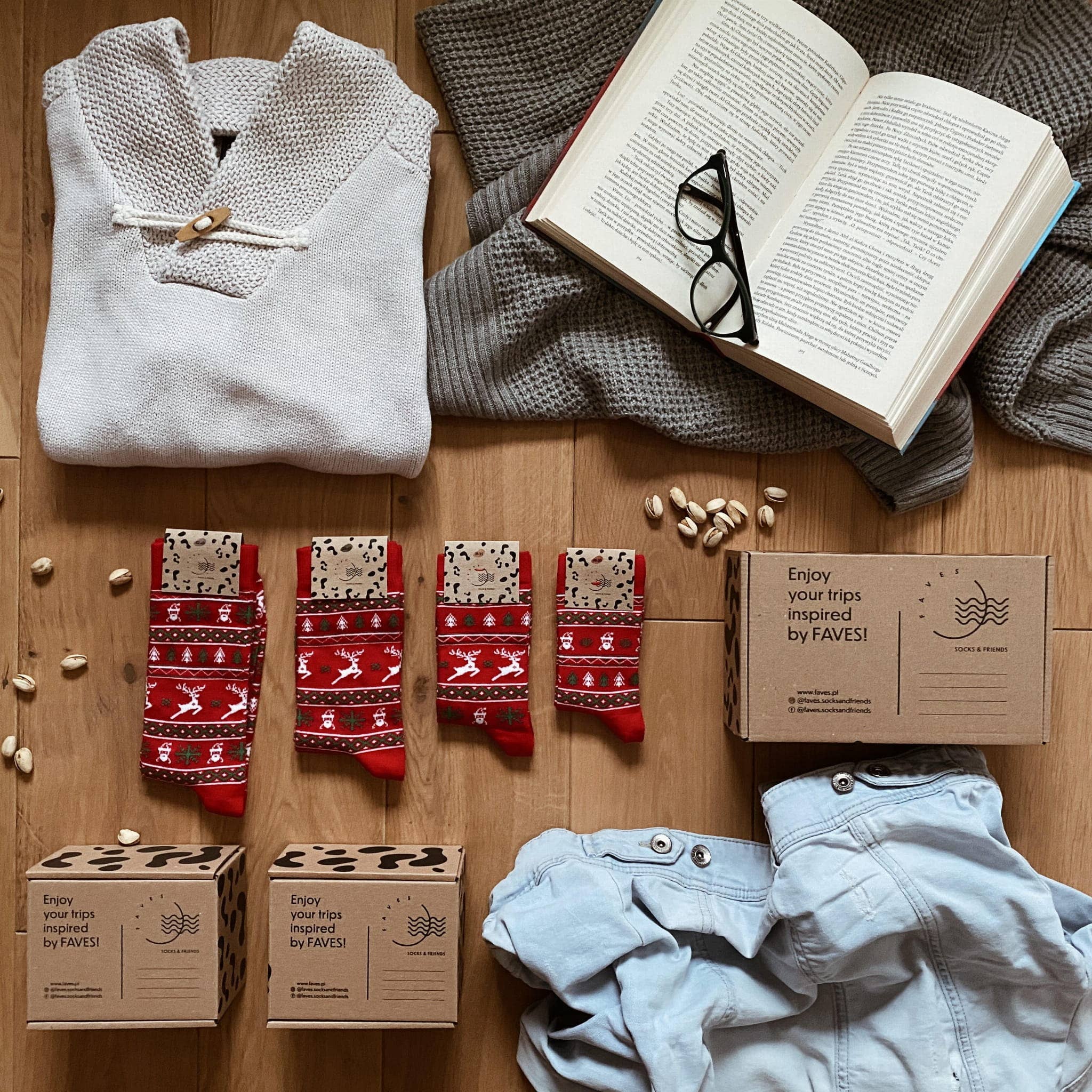 Faves. Socks&Friends - Vendita all'ingrosso Calzini - Bambini - Calzini Elfi per Bambini della Collezione Natalizia2