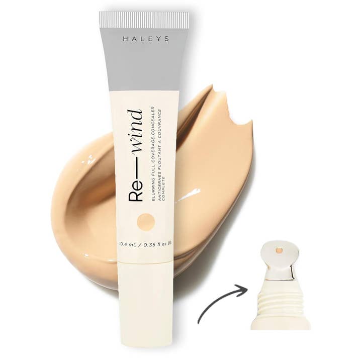 HALEYS Beauty - Wholesale Face Concealer - Re-wind Blurring Full Coverage Concealer4