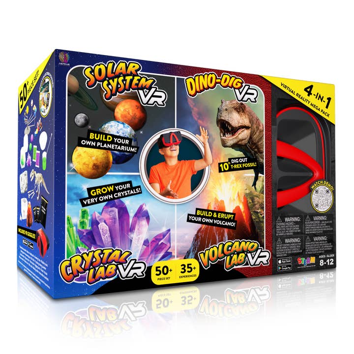 Abacus Brands, Inc. - Wholesale Toy Set - Kids - Project Lab Science Bundle Pack - 4 in 1 VR Mega Pack