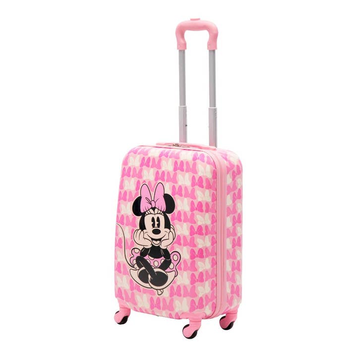 FUL Luggage (Concept One) - Wholesale Luggage - Kids - Disney Ful Minnie Mouse Bows Print Kids 20.5" luggage