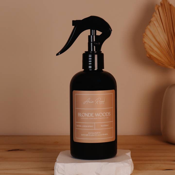 Aria Rose Bath Co - Wholesale Room & Linen Spray - Blonde Woods Room + Linen Spray