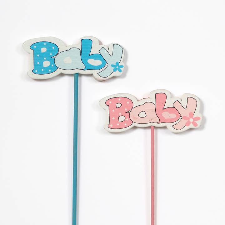 10" OAL Assorted Wood "Baby" Picks - BG/12 for wholesale by Jacobson