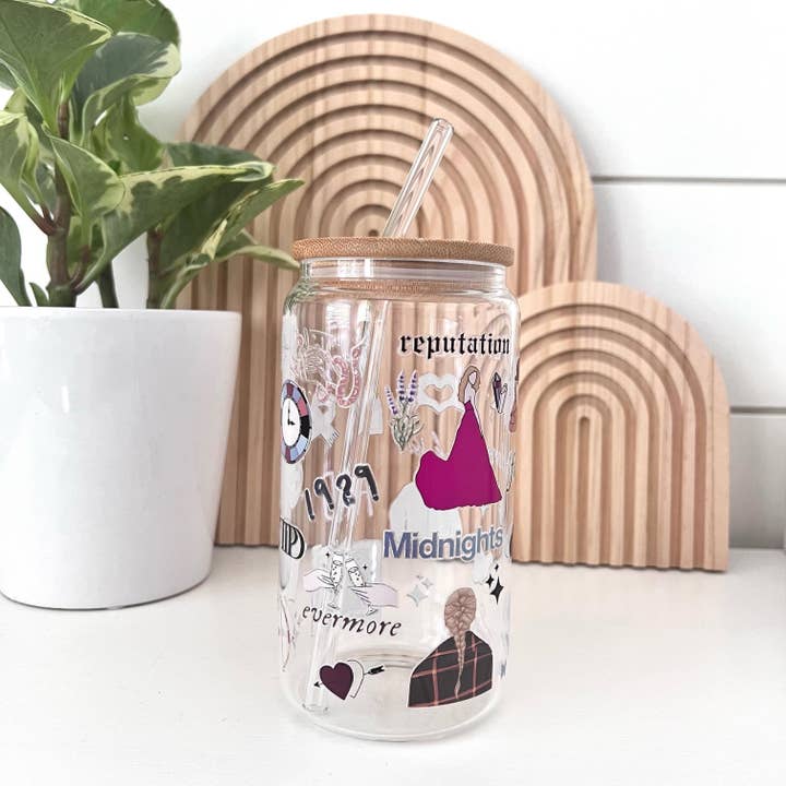 Taylor Swift Glass Cup for wholesale by Glitter Paper Scissors
