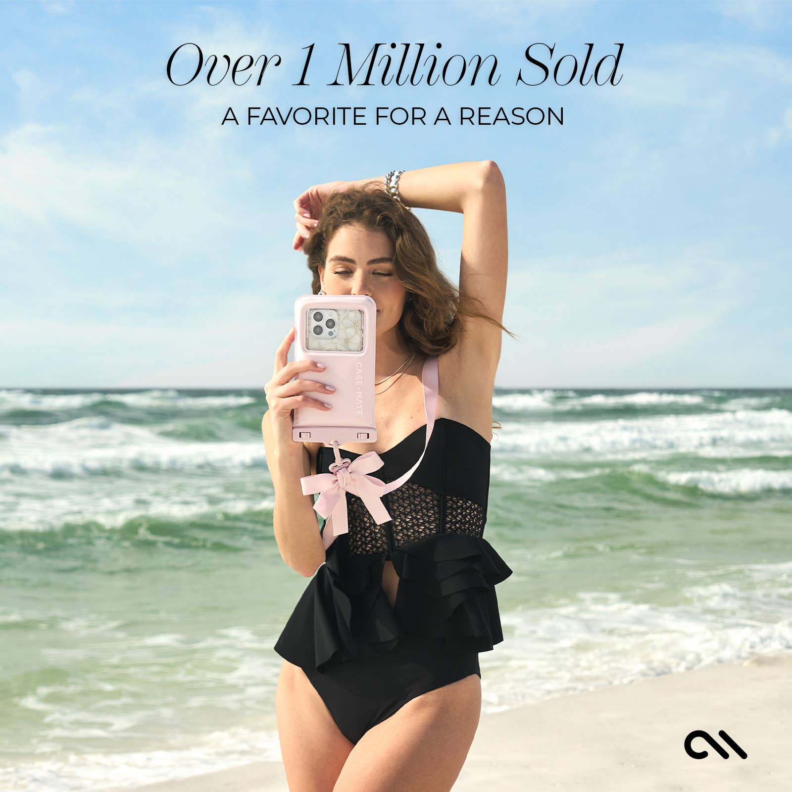 Case-Mate - Wholesale Crossbody Bag - Women's - Ballet Pink Bow Waterproof Floating Pouch7