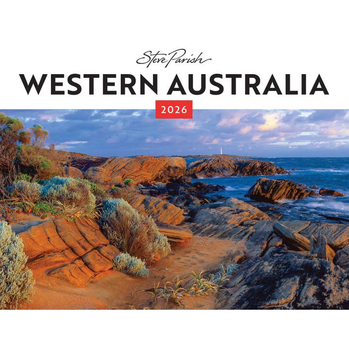 Western Australia 2026 Monthly Landscape Wall Calendar X 50 for wholesale by BrownTrout Publishers