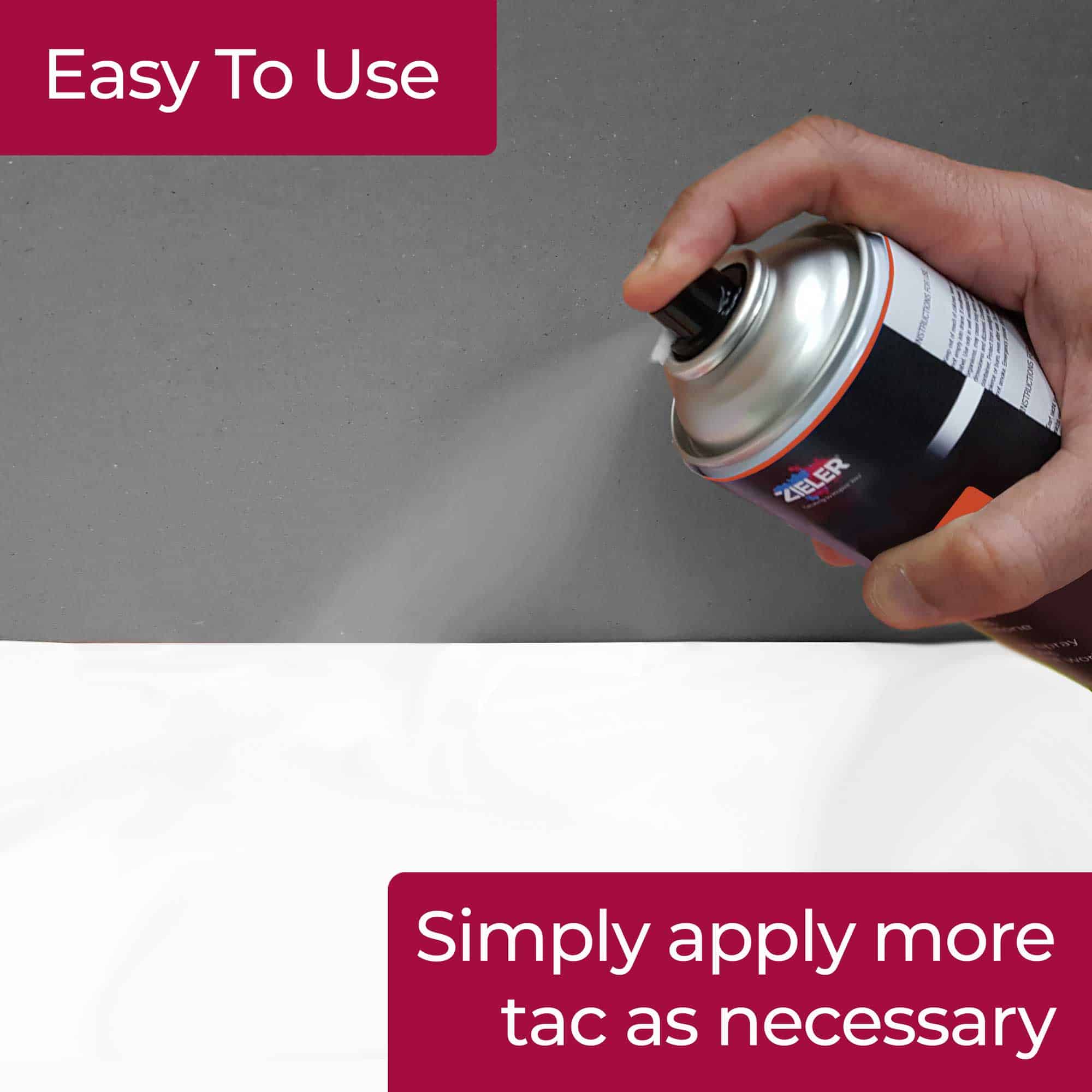 Zieler - Wholesale Craft Supplies - Repositionable Adhesive Mount 400ml - by Zieler (UK ONLY)3