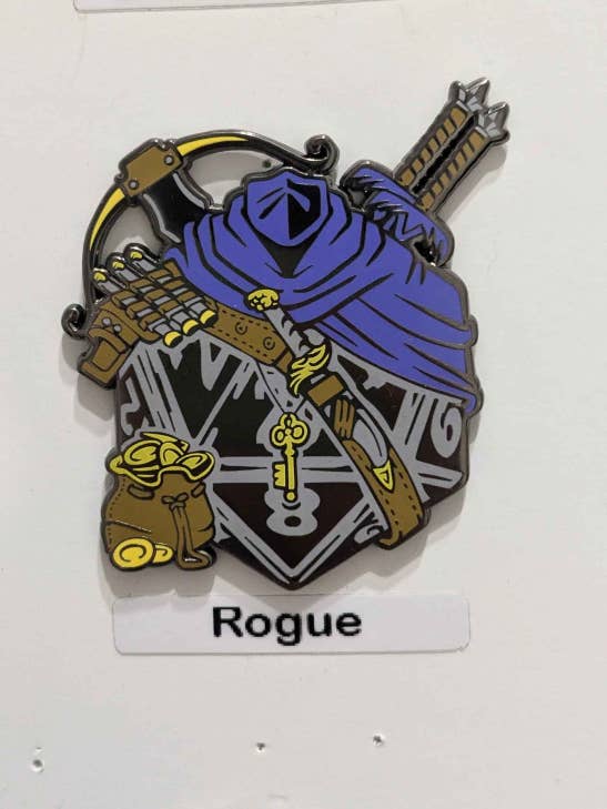 Épingles en émail Donjons et Dragons DND pour la vente par SucculentScribbles