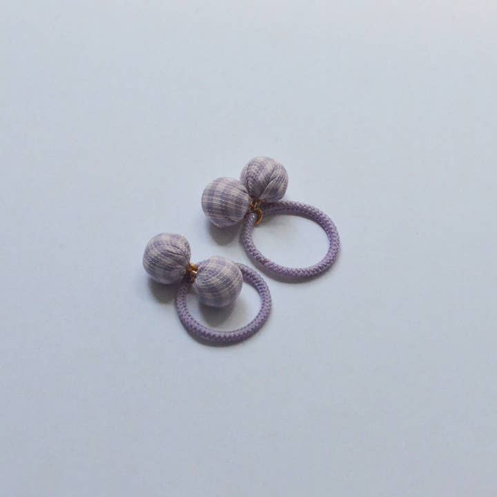 Tangle Shiny Stars - Wholesale Hair Tie - Kids - Gingham Ball Hair Ties | Set of 103