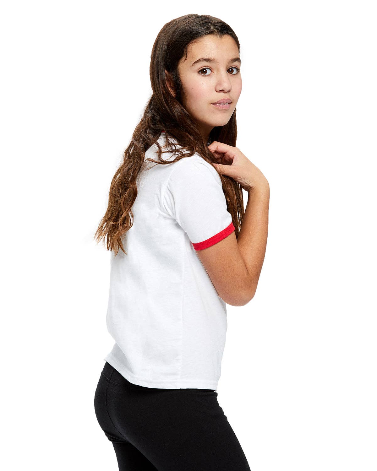 US Blanks - Wholesale T-Shirt - Kids - Kid's Classic Ringer Tee2