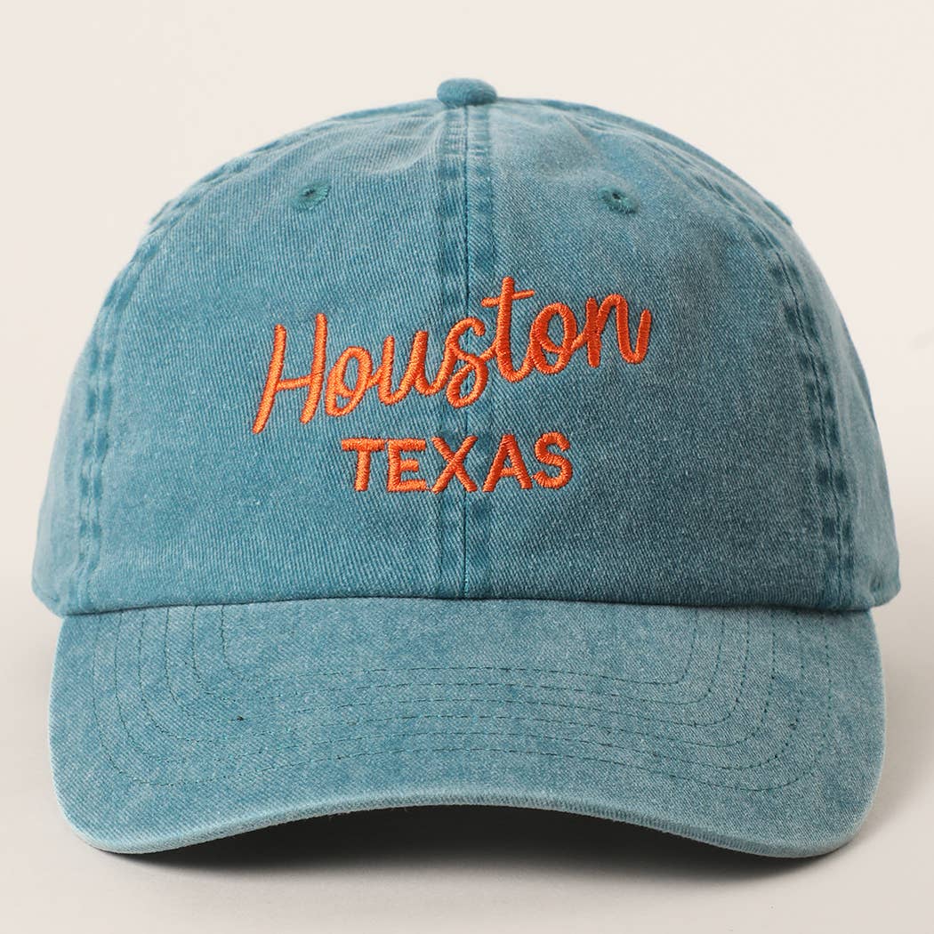 Fashion City – Boné de beisebol - Unissexo por atacado – Chapéu Lavado com Pigmento Personalizado – Bordado de Cidade e Estado16