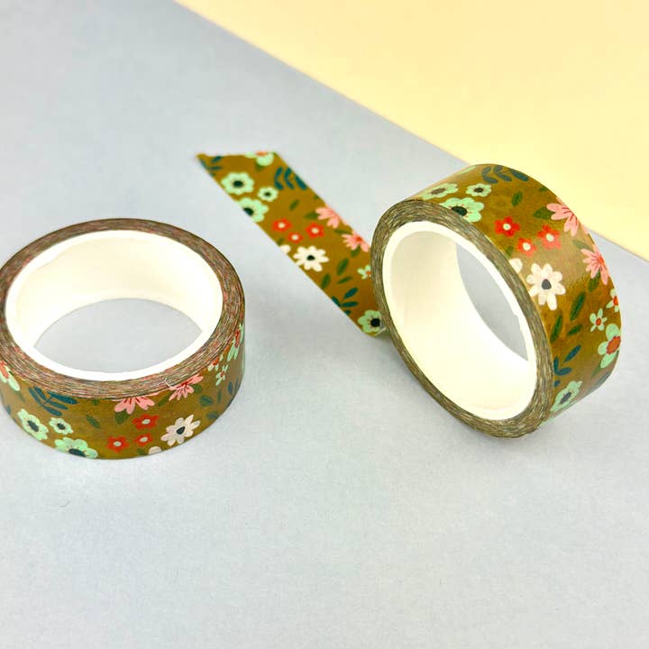S Pogas Art - Wholesale Washi Tape - Floral Washi Tape2