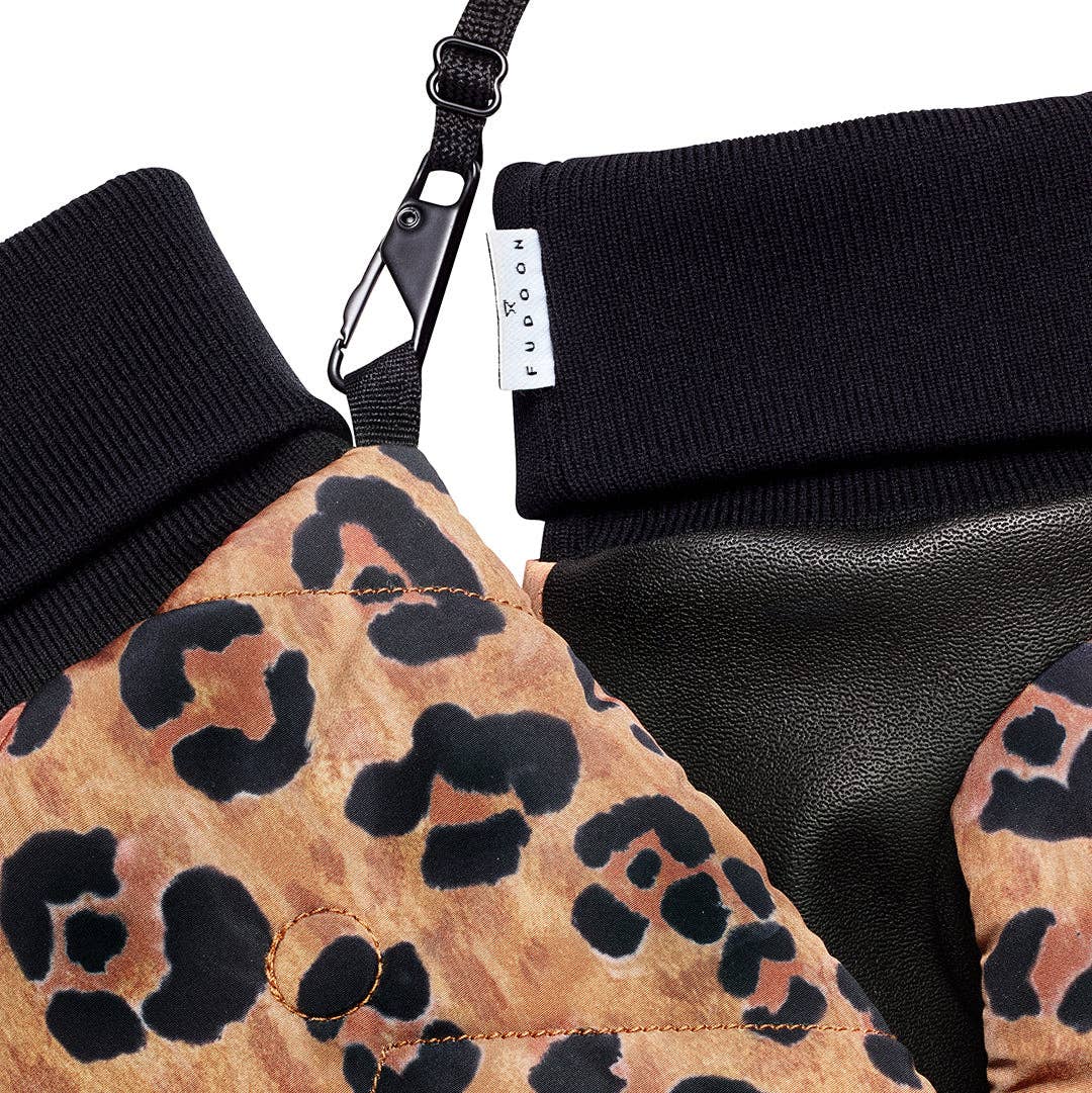 FUDOON - Wholesale Mittens - Unisex - Convertible leopard mittens3