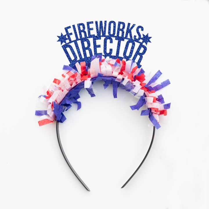 Fireworks Director - Bandeau pour la fête du 4 juillet pour la vente par Festive Gal