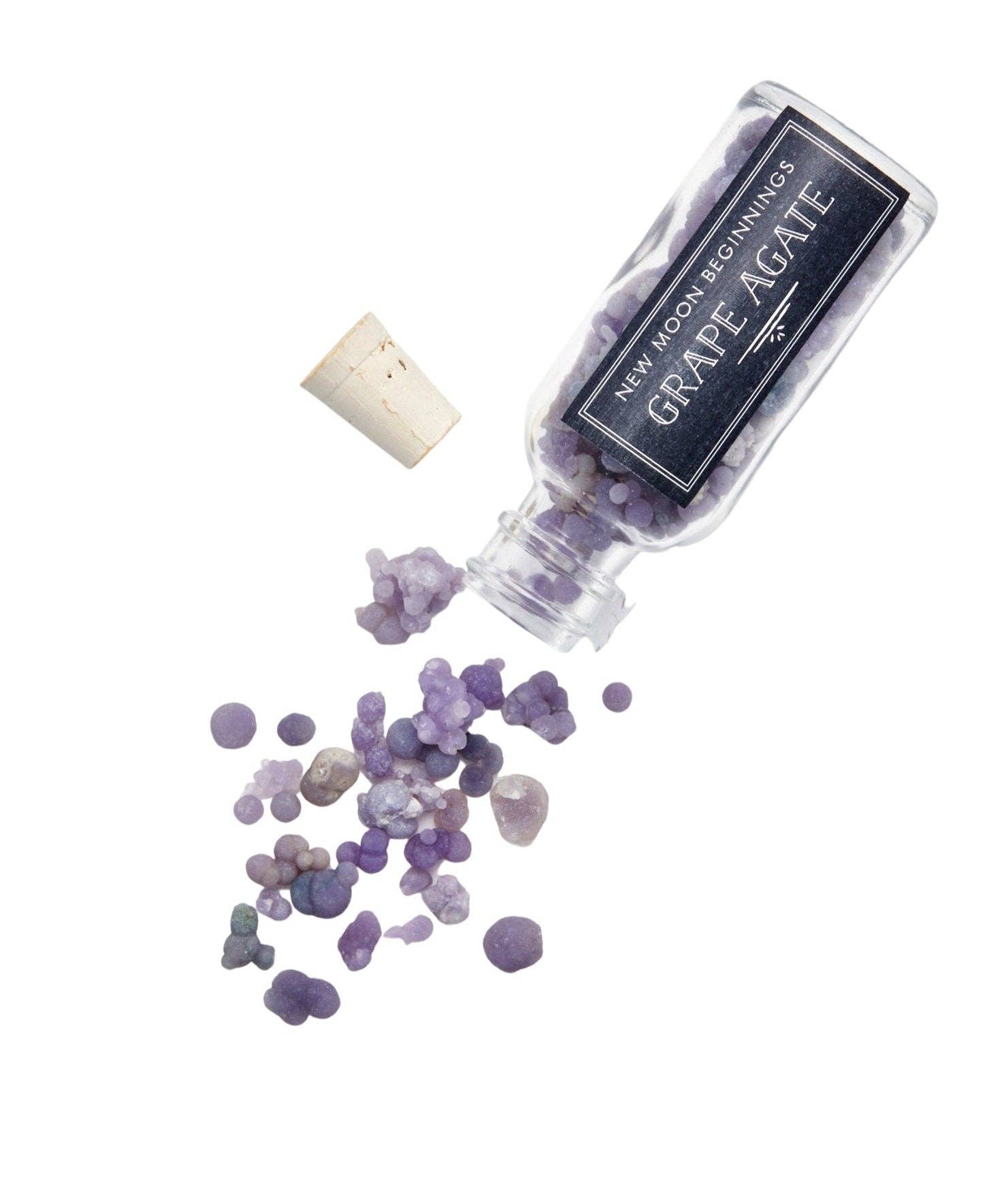 New Moon Beginnings - Wholesale Spiritual Stone/Crystal - Natural Gemstone Chips in a Bottle -70 stone types available18